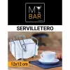 Napkin holder My Bar 12 x 12 x 10 cm (12 Units)