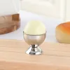 Egg cup Quttin Silver Steel 4,8 x 4,5 cm (2 Pieces) (24 Units)