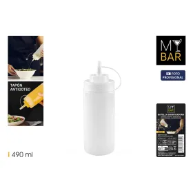 Indelis aliejui My Bar Skaidrus Plastmasinis 490 ml 7 x 20 cm (24 vnt.)