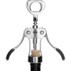 Corkscrew Quttin Zinc Alloy 19 x 5,6 x 3,8 cm Silver (24 Units)