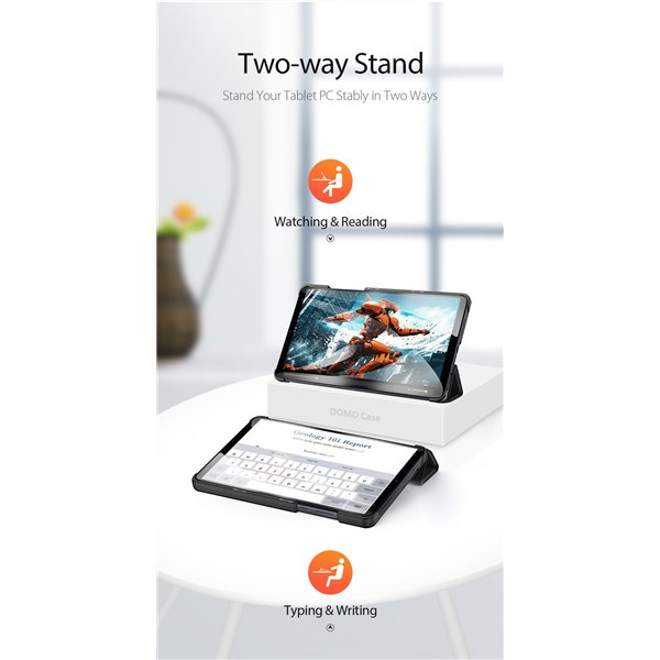 Dėklas Dux Ducis Domo Xiaomi Redmi Pad SE 8.7 tamsiai mėlynas