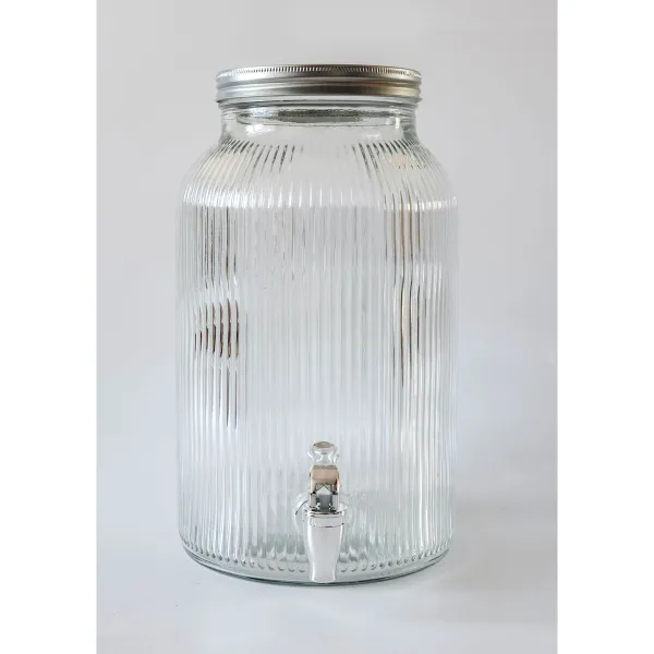 Водный дозатор La Mediterránea Lines Cтекло 6 L 18 x 31,5 cm (6 штук)