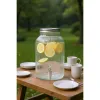 Водный дозатор La Mediterránea Lines Cтекло 6 L 18 x 31,5 cm (6 штук)