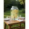 Водный дозатор La Mediterránea Lines Cтекло 4 L 15 x 26 cm (6 штук)