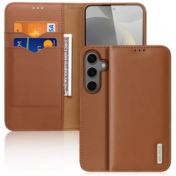Case Dux Ducis Hivo for Samsung S936 S25 Plus brown