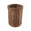Pot for Kitchen Utensils My Bar RATTAN polypropylene 15 x 15 x 19 cm (12 Units)