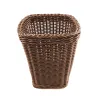 Pot for Kitchen Utensils My Bar RATTAN polypropylene 14 x 14 x 19 cm (12 Units)