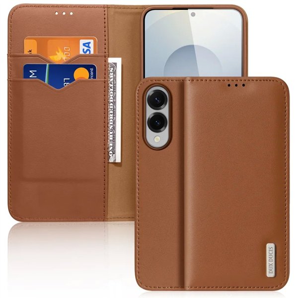 Case Dux Ducis Hivo for Samsung S937 S25 Edge brown