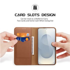 Case Dux Ducis Hivo for Samsung S937 S25 Edge brown