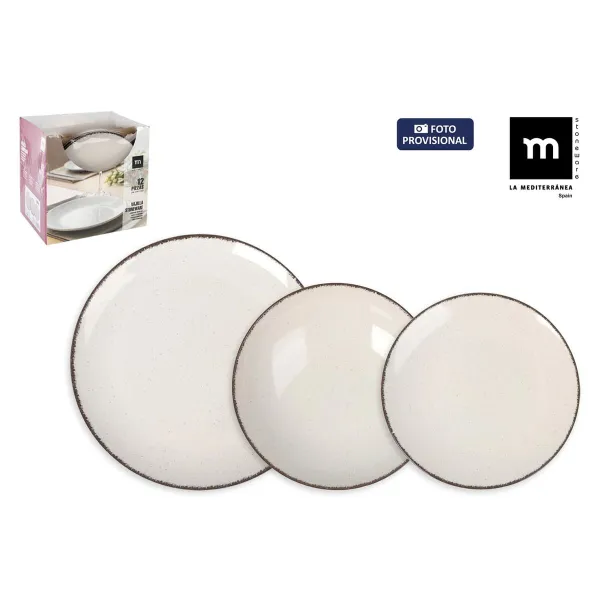 Tableware La Mediterránea Anllo 12 Pieces (2 Units)