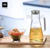 Indelis aliejui La Mediterránea Skaidrus Sidabras Silikoninis Plienas Borosilikatinis stiklas 900 ml (12 vnt.)