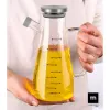 Indelis aliejui La Mediterránea Skaidrus Sidabras Silikoninis Plienas Borosilikatinis stiklas 900 ml (12 vnt.)