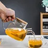 Чайник La Mediterránea Коричневый Прозрачный Бамбук Боросиликатное стекло 1 L (12 штук)