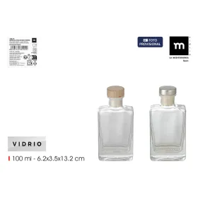 Стеклянная бутылка La Mediterránea Cтекло Прямоугольный 100 ml (24 штук)