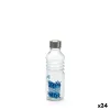 Стеклянная бутылка La Mediterránea Drink more Water Синий Прозрачный Cтекло Сталь 500 ml (24 штук)