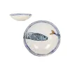 Syvä lautanen La Mediterránea Peixe 2.0 Monivärinen Keraminen Ø 21 cm (12 osaa)