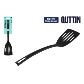 Cooking Spatula Quttin Black Nylon 30 x 7 x 3 cm (24 Units)