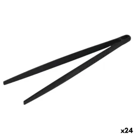 Kitchen Pegs Quttin Quttin 28 x 8 x 1,7 cm Black Nylon (24 Units)