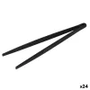 Kitchen Pegs Quttin Quttin 28 x 8 x 1,7 cm Black Nylon (24 Units)