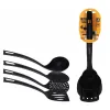 Kitchen Utensils Set Quttin Quttin Nylon 36 X 10,3 X 10 cm Black 4 Pieces (6 Units)
