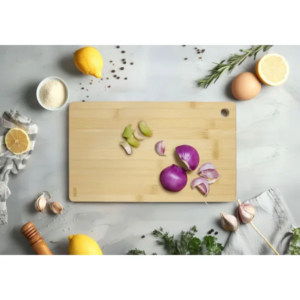 Cutting board Quttin Brown 27 x 15 x 1,6 cm (24 Units)