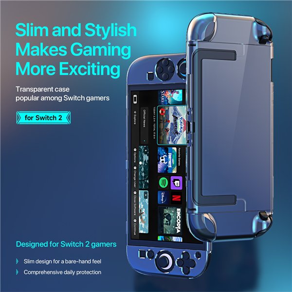 Dux Ducis Protective Case Nintendo Switch 2 clear