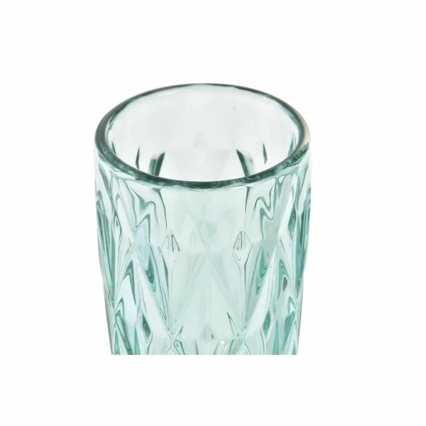 Стакан DKD Home Decor бирюзовый Стеклянный 150 ml
