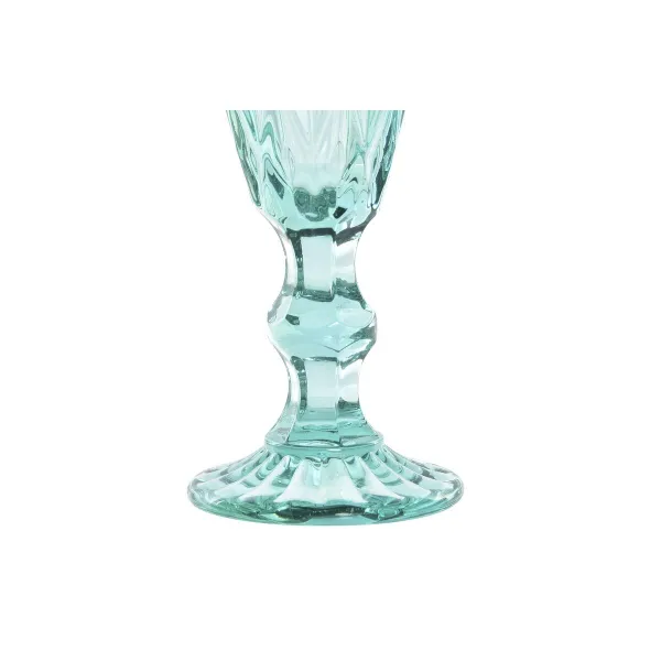 Стакан DKD Home Decor бирюзовый Стеклянный 150 ml