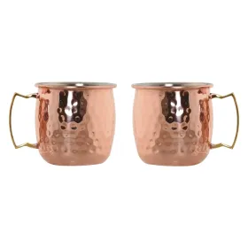 Набор из 2 кружек Mug Home ESPRIT Позолоченный 480 ml