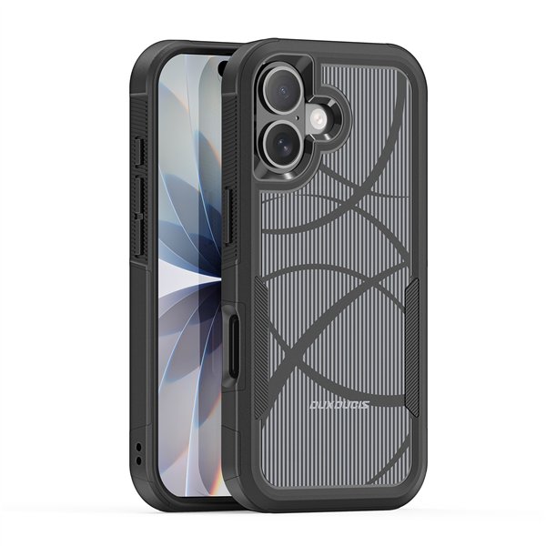 Dėklas Dux Ducis Shld Apple iPhone 17 juodas (Rhythm&nbsp;Pattern)