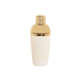 Cocktail Maker Home ESPRIT White Golden Stainless steel Aluminium 9,5 x 9,5 x 22 cm