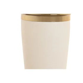 Cocktail Maker Home ESPRIT White Golden Stainless steel Aluminium 9,5 x 9,5 x 22 cm