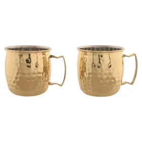 Набор из 2 кружек Mug Home ESPRIT Позолоченный Loft 480 ml (2 штук)