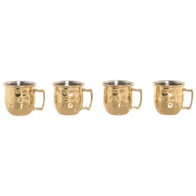 Набор из 4 кружек Mug Home ESPRIT Позолоченный Loft