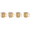 Набор из 4 кружек Mug Home ESPRIT Позолоченный Loft