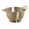 Drainer Home ESPRIT Golden Stainless steel Aluminium 24 x 24 x 19 cm