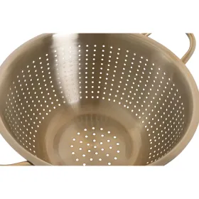 Drainer Home ESPRIT Golden Stainless steel Aluminium 24 x 24 x 19 cm