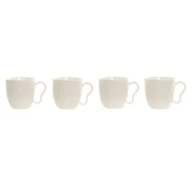 Кружка Mug Home ESPRIT Белый Темно-коричневый С облегчением 350 ml