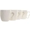 Кружка Mug Home ESPRIT Белый Темно-коричневый С облегчением 350 ml