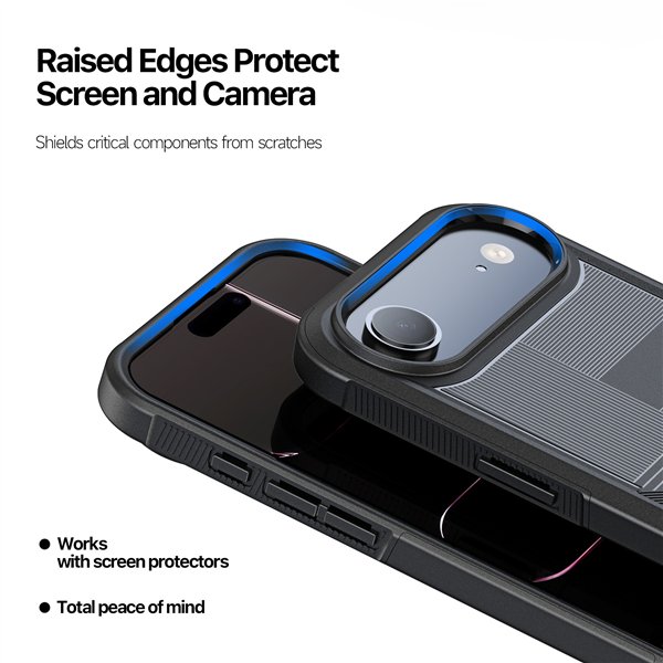 Case Dux Ducis Shld Apple iPhone Air black (Contour&nbsp;Pattern)