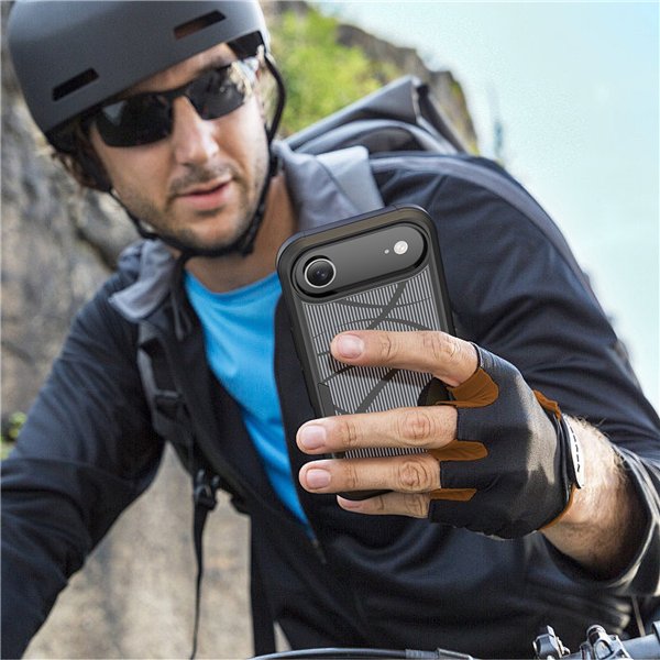 Case Dux Ducis Shld Apple iPhone Air black (Contour&nbsp;Pattern)