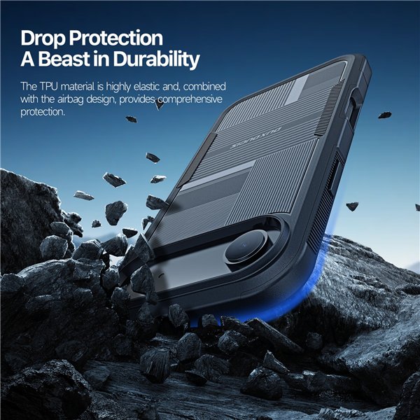 Case Dux Ducis Shld Apple iPhone Air black (Triangle&nbsp;Pattern)