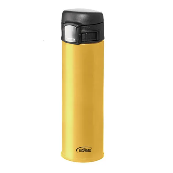 Stainless Steel Flask Inoxibar Yellow 300 ml