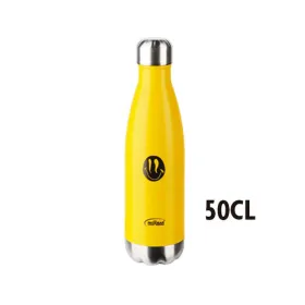 Термобутылка из нержавеющей стали Inoxibar Smiley 500 ml Бежевый