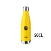 Термобутылка из нержавеющей стали Inoxibar Smiley 500 ml Бежевый