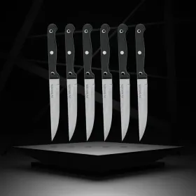 Veitsisetti Nirosta Ruostumaton teräs 6 Kappaletta