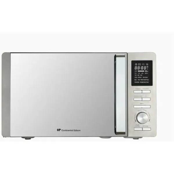 Mikroviļņu Krāsns ar Grilu Continental Edison 900 w 25 L Sudrabains 900 W 25 L