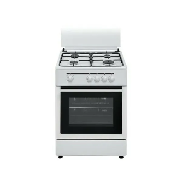 Gāzes Plīts Vitrokitchen CB60BN      NAT Balts