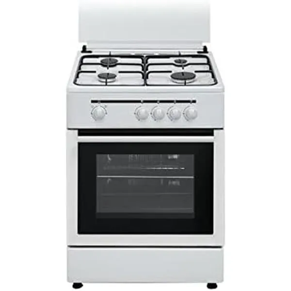Gāzes Plīts Vitrokitchen CB60BN      NAT Balts