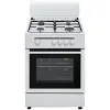 Gāzes Plīts Vitrokitchen CB60BN      NAT Balts